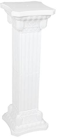 Élégante colonne romaine pour plantes – Décoration de mariage – Statue de colonne grecque pour intérieur/extérieur – Piliers décoratifs pour événements, centre de table, sculpture de jardin