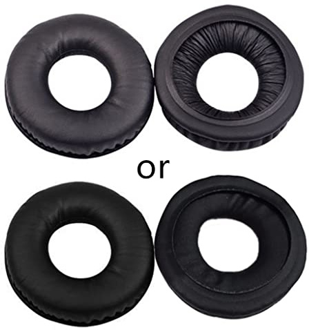 LLINthy Auricolari Auricolare Morbido per Cuscini Auricolare Le Ricambio WH-CH500 ZX330BT ZX310 ZX100 ZX600 V150 V300 Coperchio del Supporto Maniche