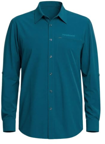 Trango, Camisa VIGNEMALE DF (PC010362), Azul, Talla XL