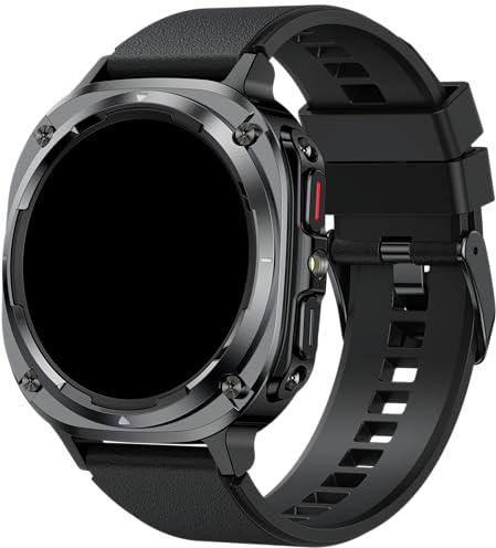 TIMU Smart Watch for Men | 114+ Sports Modes, Heart Rate and Sleep Monitoring,