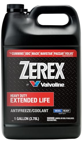 Zerex Extended Life Red Heavy Duty (HD) Concentrate Antifreeze/Coolant 1 GA