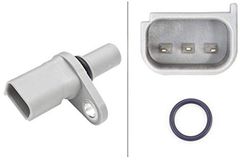 HELLA 6PU 009 121-681 Sensore, Posizione albero a camme, 12V, 3a... poli, con guarnizione, senza cavo