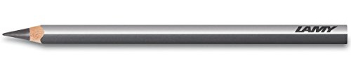 LAMY 4plus Graphitstift 587 aus hochwertigem Zedernholz mit ergonomischem Dreieckform mit superdicker Mine Ø 6,25 mm – Minenhärte: B