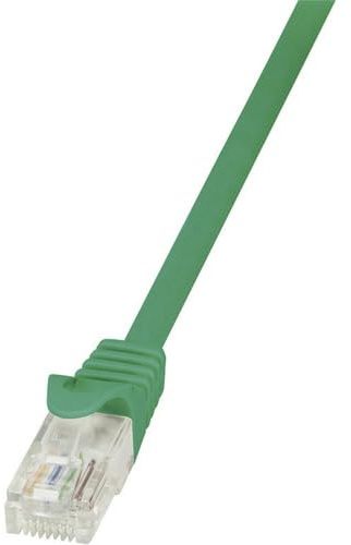 LogiLink CP2055U CAT6 U/UTP EconLine Patch Cable, 2 Meter Length, Green, Green, 2 Meter Length