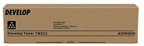 Develop original - Develop Ineo 364 e (TN-322 / A33K0D0) - Toner schwarz - 24.000 Seiten