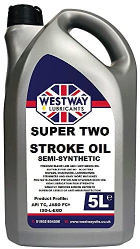 2 Stroke Oil Semi-Synthetic Low Smoke 5L 5 Litres