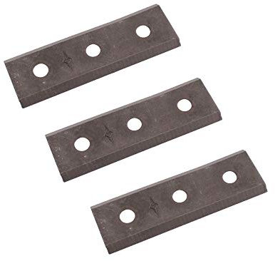 SECURA Häckslermesser 3 x 8,5cm kompatibel mit LESCHA ZAK 2700, 3500, 52534, 56787, 52645