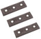 SECURA Häckslermesser 3 x 8,5cm kompatibel mit LESCHA ZAK 2700, 3500, 52534, 56787, 52645