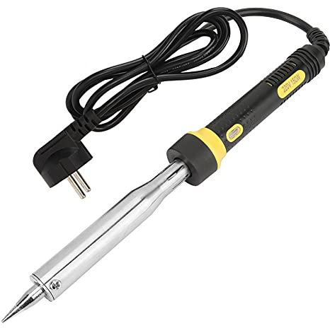 Elektrischer Lötkolben Elektrische Temperatur Gerader Lötkolben Lötpistole 1 Minute Schnellheizlötpistole Tu-505B-150W Eu-Stecker 220V,Lötkolben