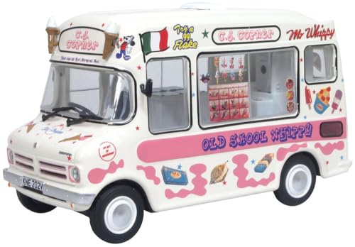 Oxford Diecast 1:43 Bedford CF Ice Cream Van C J Copner Collectable model 43CF005