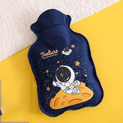 Wiederverwendbare Wärme-Handwärmer, PVC, zur Stress- und Schmerzlinderung, Therapie, Wärmflasche, mit weichem Bezug, 2 Stück