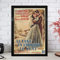 BOBSLA Poster Vom Winde Verweht Poster Retro Movie Poster Wall Art Leinwand Malerei Poster Und Drucke Home Decor 50X70Cm Kein Rahmen