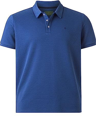 Charles Colby Herren Poloshirt Earl Grands Royalblau, 6XL (XXXXXXL) - 76/78