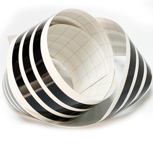 Böser Blick Folien Stripes Scheinwerferstreifen Auto Aufkleber Tuningsticker Streifenaufkleber Scheinwerferblenden Decor Pinstripes (Glanz Schwarz)