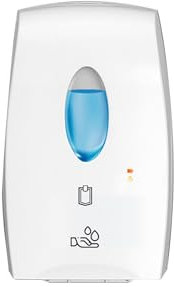 METRO Professional Desinfektionsmittelspender, Kunststoff, 1.3 L, 1300 ml, Wandmontage, weiß