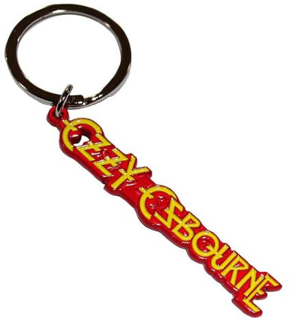 Rock Off officially licensed products Ozzy Osbourne Logo Schlüsselring Keychain One Size