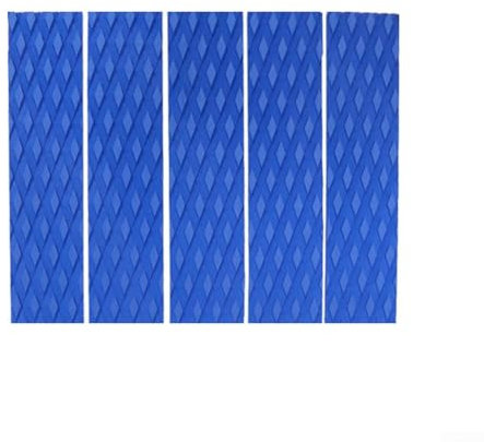 EVA Surfboard Traction Pad Set, antiscivolo e, migliorare le prestazioni di surf (The Blue 4)