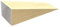 Tolux Wooden Wedges, Hardwood Wedge, Beech Wood Wedge, Wooden Doorstop, Handy Tool in Carpentry, Construction and Various DIY Projects, Size 125x45x30 mm, Pack of 10 pcs