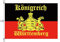 Stormflag königreich württemberg Flagge 150x225cm Flagge Königreich Württemberg mit Schrift, Polyester 110 g/m2 with Three Hooks
