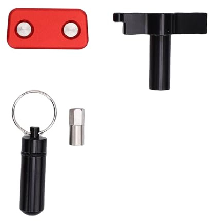 Naroote OBD Port Anti Theft Lock, Aluminum Alloy Car Diagnostic Port Locking Tool, with Shockproof Design, for Most Cars SUVs Trucks 12V Vehicles
