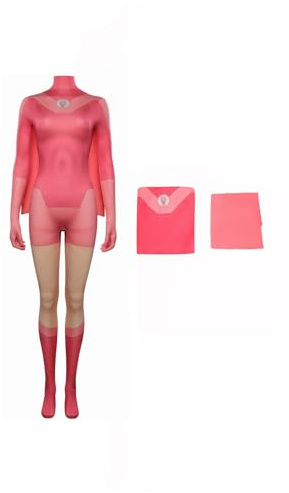 Yulefly Anime Invincible Costume Atom Eve Kostüm Jumpsuit Outfits Anzug Superhero Cosplay Halloween Karneval XS