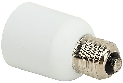 Goshyda Convertitore Base Lampada da E40 a E27 da 2 Pacchi, Adattatore Portalampada PBT Ritardante di per Lampadine a LED