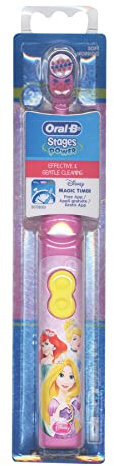 Oral-B Stages Power Kids Battery Toothbrush Featuring Disney Cars/Princesses, 75g