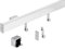 Naber Alto Set. Relingsystem, 600 mm edelstahlfarbig