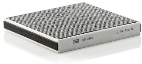 MANN-FILTER CUK 2246 Cabin Air Filter - Pollen Filter with Activated Carbon - for Cars + Transporters
