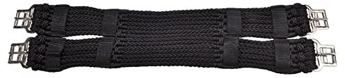 Busse Sattelgurt SCHNUR-DR, 75 cm, schwarz