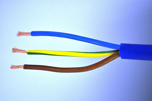 Blue Outdoor Cable - 2.5mm x 10 Metres