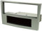 tomzz Audio 2439-090 Radioblende kompatibel mit Opel Corsa D Astra H Zafira B matt-Chrom