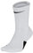 Nike U NK ELITE CREW Socks, white/Black, M