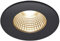 SLV PATTA-I, LED Outdoor Deckeneinbauleuchte, rund DL IP65 schwarz 1800-3000K