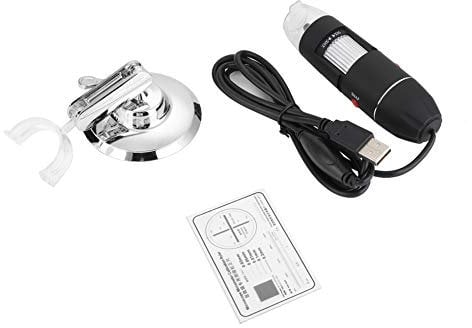 USB Elektronisches Mikroskop Endoskop Digital Lupe Inspektionskamera 8 LED Lichter 500X für Laptop Computer mit Fokussierung Anpassung 0 40MM