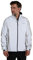 Mountain Warehouse Adrenaline Mens Waterproof Cycling Jacket - Reflective Mens Coat, Breathable Unisex Rain Coat - For Outdoors, Running & Walking Silver 3XL