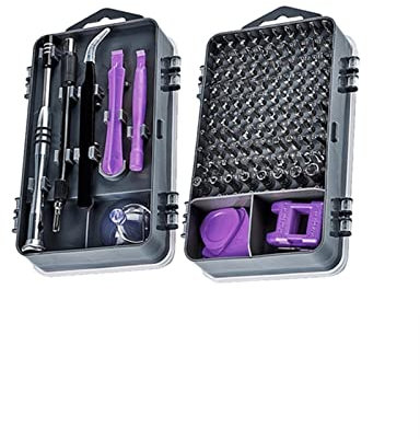 Juego de destornilladores portátiles Juegos de destornilladores, herramientas de reparación de precisión, juegos de puntas de destornillador hexagonales magnéticas, reparación de herramientas informát