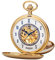 Regent Herren Taschenuhr Savonnette Skelett 53 MM Mechanischer Handaufzug Arabische Zahlen P-706