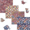 Origami Papier Faltpapier Faltblätter - 60 Blatt Unterschiedliche Muster papier Japanisches Papier 14,5 x 14,5 cm doppelseitiges Origami für DIY Kunst und Bastelprojekte