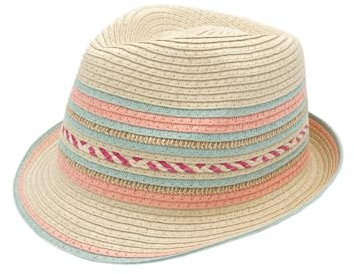 maximo Kids Girl-Trilby 53 White Sand/Multicolor