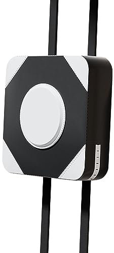 rockible Boxwand Zielhöhe, Verstellbares Schlagkampfpolster, Quadratischer Boxsack, Schlagpolster für Zuhause, Fitness, Fitnessstudio, Entspannu, weiß 40cm