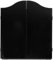 KOTO - Cabinet Plain Black Dartschrank, Dart Schrank für Zuhause, Praktische Aufbewahrung & Dart-Spielvergnügen, Whiteboards zur Punkteverfolgung