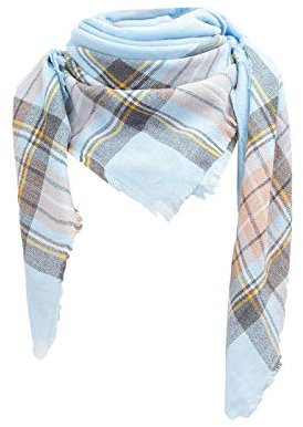 Damen Stola Chiffon, Warm Knit Sommer Schal Aus Gaze Seidensatin Schal Kariertem Mit Quasten Loopschals Wolle Dünn Kopftücher Warm Fleeceschal Hochzeit Lang Schal Wickel-Halsstuch Für Ganzjährig
