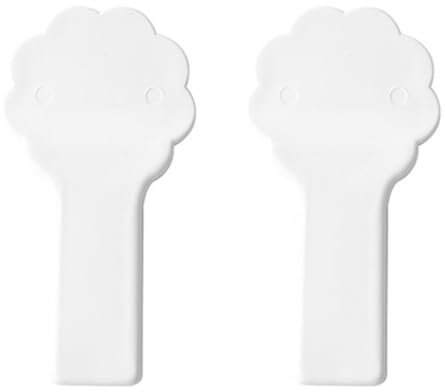 UKCOCO 2pcs Toilet lid White Toilet seat Lifter lid Lifter Avoid Touching no Toilet Lift Handle Toilet seat Cover for Kids Toilet Cover Handles Hygienic Handle Cover Child Household