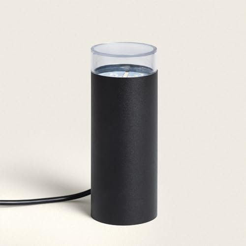 LEDKIA LIGHTING Foco Exterior LED 3W con Pincho Botanic EasyFit 12V Negro90º