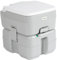 Outsunny Inodoro Portátil 20L WC Portátil con Indicador de Nivel Carga 150 kg para Camping Viaje Ancianos Caravana Barco 33x40x43 cm Gris