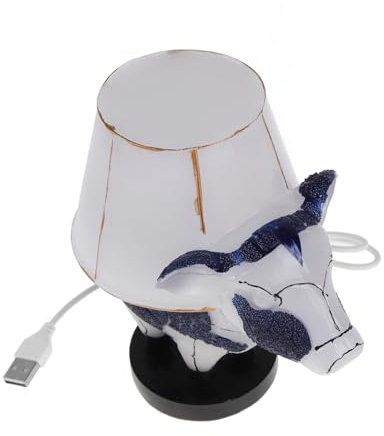Uonlytech Tischlampe in Kuhform – Bezauberndes Nachtlicht Für Die Heimdekoration Im Schlafzimmer