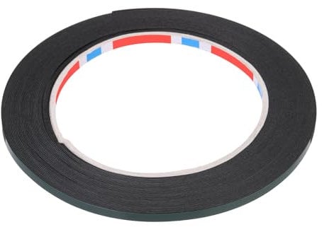 sourcing map 3mm x 10m x 0.5mm Double-Sided Foam Tape LCD Repair Phone Screen Adhesive Tape Electronic Repair for Cell Phone, Tablets, Laptops, LCD Screen