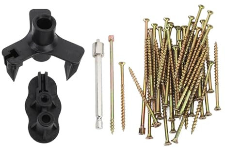 Gavigain Reparaturset für quietschende Böden, komplette DIY-Lösung, inklusive 55 Zubehörteilen, repariert Hartholz-, Laminat- und Korkböden, einfach zu verwenden für Hausbesitzer