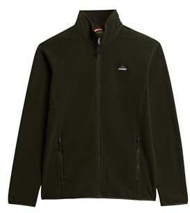 Superdry Herren Polar Fleece Reißverschlussjacke